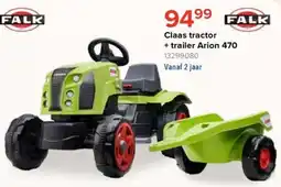 Euroshop Claas tractor + trailer Arion 470 aanbieding