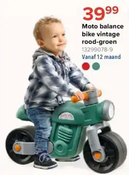 Euroshop Moto balance bike vintage aanbieding