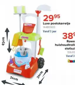 Euroshop Luxe poetskarretje aanbieding