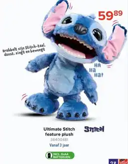 Euroshop Ultimate Stitch feature plush aanbieding