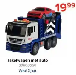 Euroshop Takelwagen met auto aanbieding