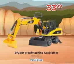 Euroshop Bruder graafmachine Caterpillar aanbieding