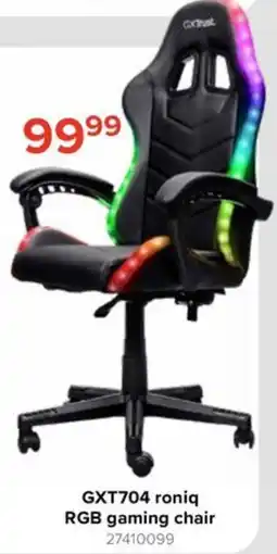 Euroshop GXT704 roniq rgb gaming chair aanbieding