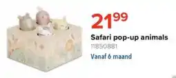 Euroshop Safari pop-up animals aanbieding