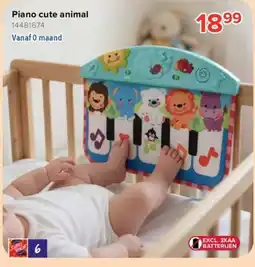 Euroshop Piano cute animal aanbieding