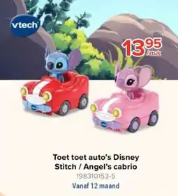 Euroshop Toet toet auto's Disney Stitch / Angel's cabrio aanbieding