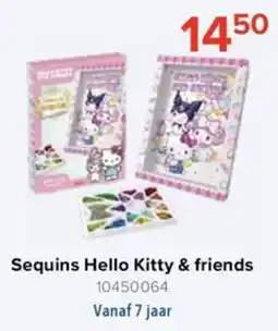 Euroshop Sequins Hello Kitty & friends aanbieding