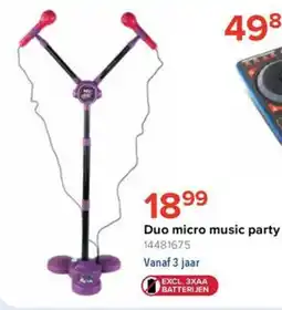 Euroshop Duo micro music party aanbieding