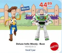 Euroshop Deluxe hello Woody - Buzz aanbieding