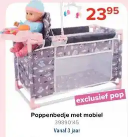 Euroshop Poppenbedje met mobiel aanbieding