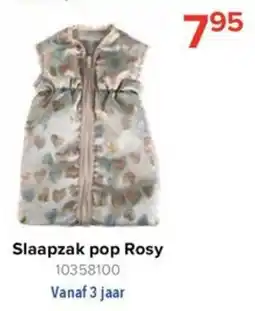 Euroshop Slaapzak pop Rosy aanbieding