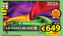 ElectroStock lg nano 4k uhd ai aanbieding