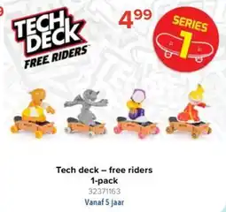 Euroshop Tech deck - free riders aanbieding