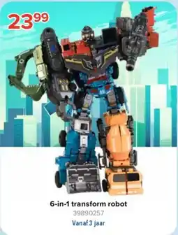 Euroshop 6-in-1 transform robot aanbieding