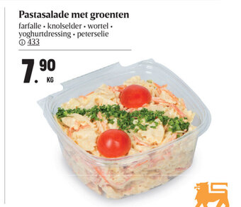 Buurtslagers Pastasalade met groenten aanbieding