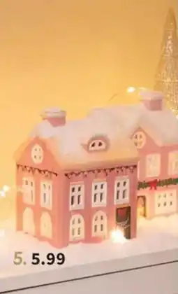 Wibra LED Huisje aanbieding