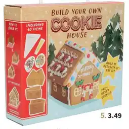 Wibra DIY Koekjes Huis aanbieding