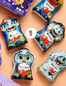 Delhaize Kinder halloween-chocolade aanbieding