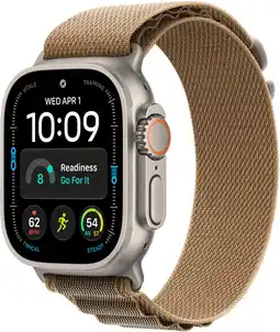 Coolblue Apple Watch Ultra 4 Cellular 49mm Natural Alpine Band L aanbieding