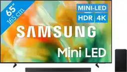 Coolblue Samsung Mini-LED 65 M83H (2026) + Samsung HW-B66CF (2025) aanbieding