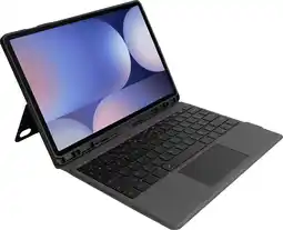 Coolblue BlueBuilt Samsung Galaxy Tab S10 FE Plus Toetsenbord Hoes AZERTY Zwart aanbieding