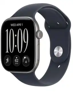 Coolblue Apple Watch Series 12 46 mm Gris Bracelet Sport S/M aanbieding