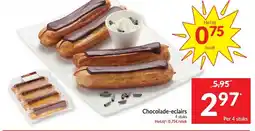 Intermarché Chocolade-eclairs aanbieding