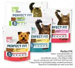 Intermarché Perfect Fit Katten- of hondenbrokken of Pouches voor katten aanbieding