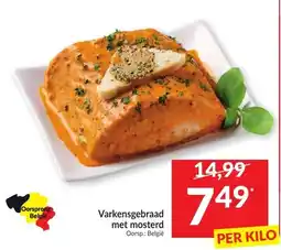 Intermarché Varkensgebraad met mosterd aanbieding