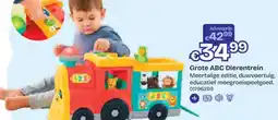 Dreamland Grote ABC Dierentrein aanbieding