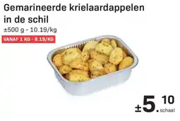 Buurtslagers Gemarineerde krielaardappelen in de schil aanbieding