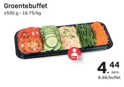Buurtslagers Groentebuffet aanbieding