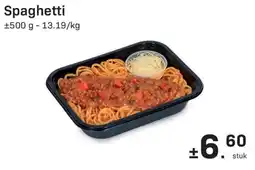 Buurtslagers Spaghetti aanbieding