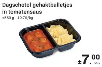 Dagschotel gehaktballetjes in tomatensaus