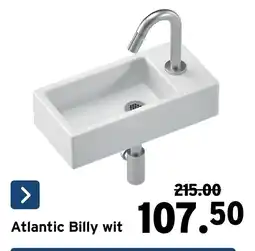 GAMMA Atlantic Billy wit aanbieding