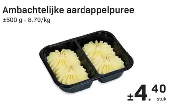 Ambachtelijke aardappelpuree