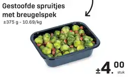 Buurtslagers Gestoofde spruitjes met breugelspek aanbieding