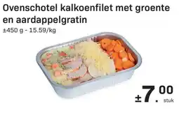 Buurtslagers Ovenschotel kalkoenfilet met groente en aardappelgratin aanbieding
