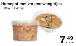 Buurtslagers Hutsepot met varkenswangetjes aanbieding