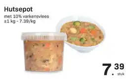 Buurtslagers Hutsepot aanbieding