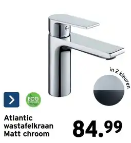 GAMMA Atlantic wastafelkraan aanbieding