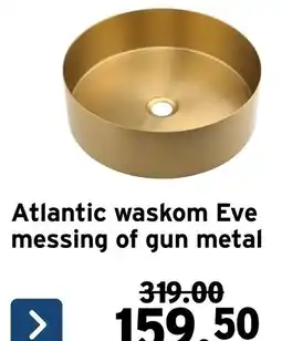 GAMMA Atlantic waskom Eve aanbieding