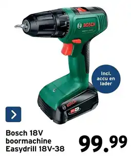 GAMMA Bosch 18V boormachine Easydrill 18V-38 aanbieding