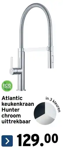 GAMMA Atlantic keukenkraan hunter chroom aanbieding