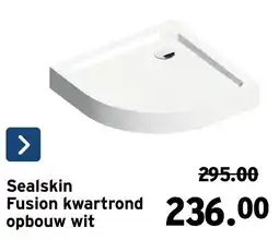 GAMMA Sealskin fusion kwartrond opbouw wit aanbieding