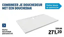 GAMMA Marho douchebak aanbieding
