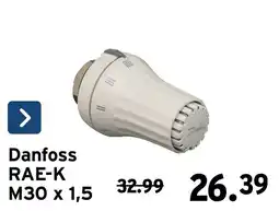 GAMMA Danfoss RAE-K aanbieding