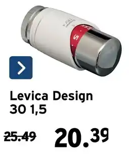GAMMA Levica Design 30 1,5 aanbieding