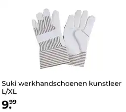 GAMMA Suki werkhandschoenen kunstleer aanbieding