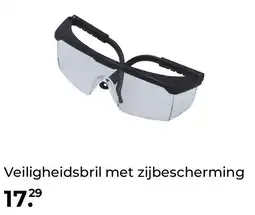 GAMMA Veiligheidsbril met zijbescherming aanbieding